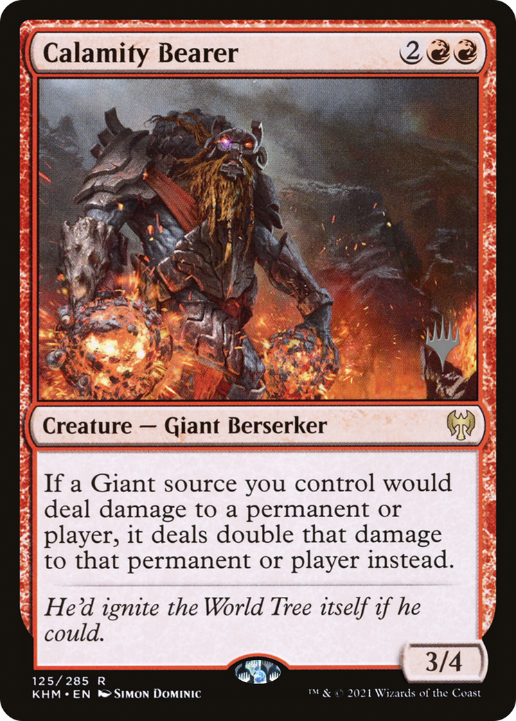 Calamity Bearer (PPKHM-125P) - Kaldheim Promos
