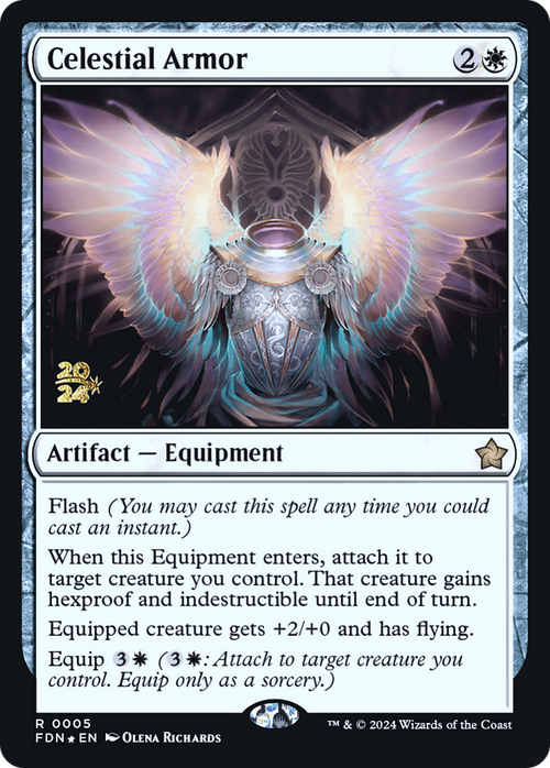 Celestial Armor (PRE-005) - Foundations Promos Foil
