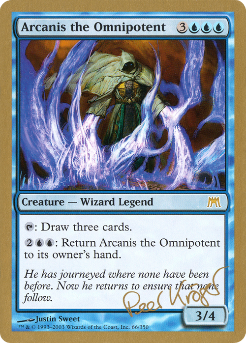 Arcanis the Omnipotent - 2003 Peer Kroger (ONS) (WCD-PK66) - World Championship Decks 2003
