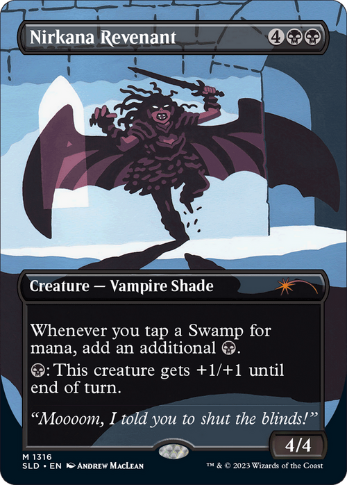 Nirkana Revenant (SLD-1316) - Secret Lair Drop (Borderless)