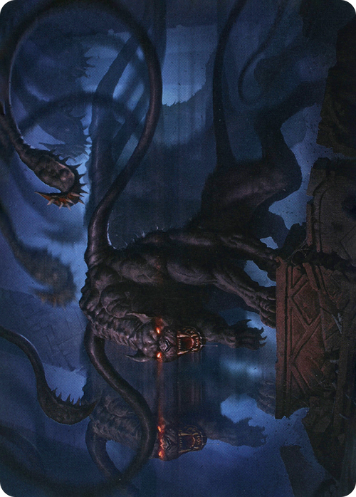 Displacer Beast // Displacer Beast (AAFR-008) - Adventures in the Forgotten Realms Art Series (Borderless)