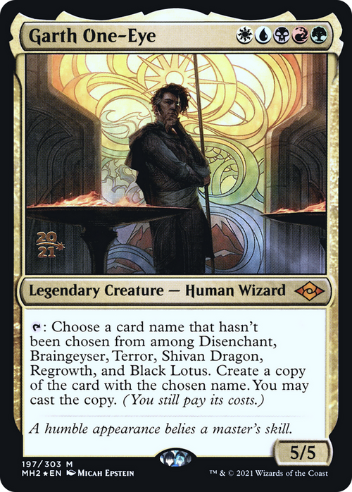 Garth One-Eye (PRE-197S) - Modern Horizons 2 Promos Foil