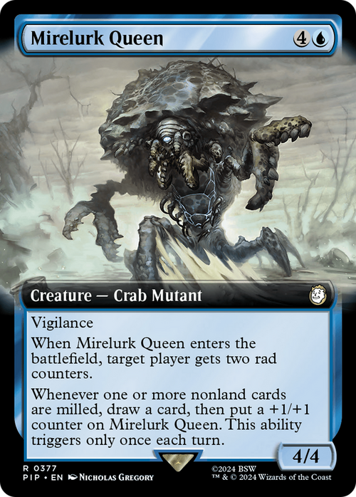 Mirelurk Queen (Extended Art) (PIP-377) - Fallout: (Extended Art) Foil