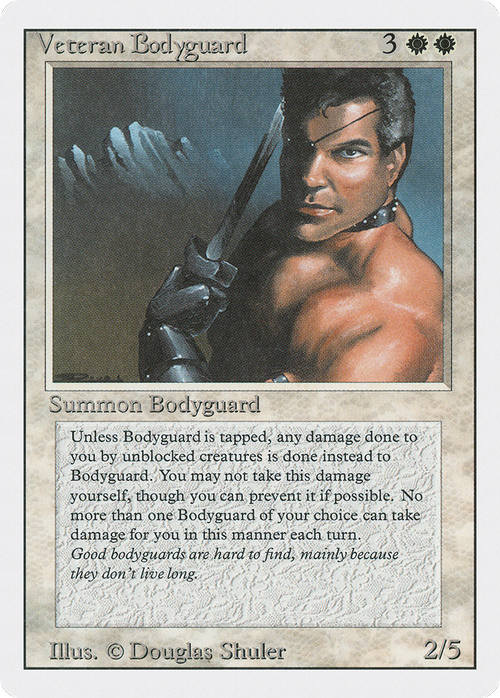 Veteran Bodyguard (3ED-) - Revised Edition