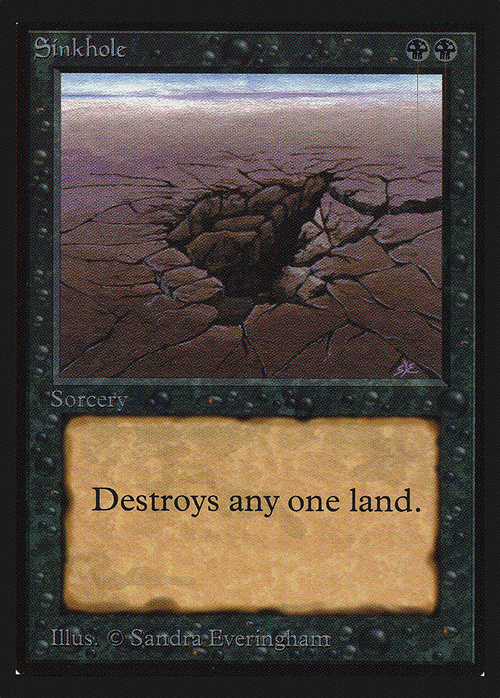 Sinkhole (CE) (CED-) - Collectors' Edition