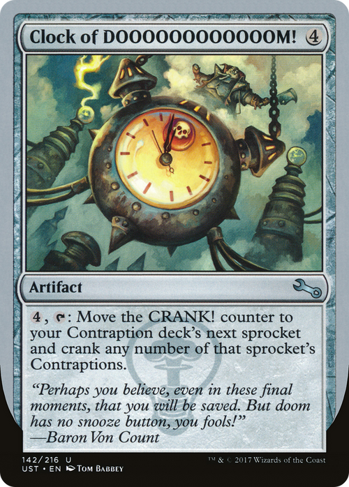Clock of DOOOOOOOOOOOOM! (UST-142) - Unstable