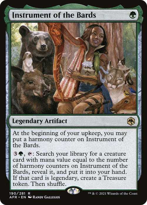 Instrument of the Bards (AFR-190) - Adventures in the Forgotten Realms