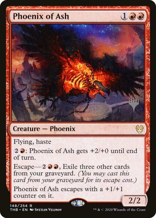Phoenix of Ash (PPTHB-148P) - Theros Beyond Death Promos Foil