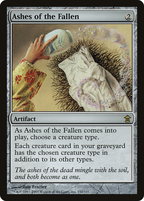 Ashes of the Fallen (SOK-152) - Saviors of Kamigawa Foil