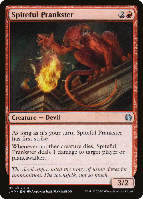 Spiteful Prankster (JMP-026) - Jumpstart
