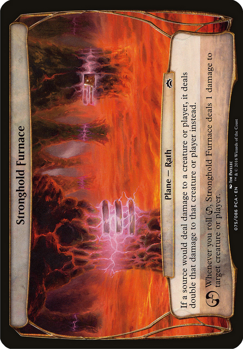Stronghold Furnace (Planechase Anthology) (OVER-075) - Planechase Anthology Planes