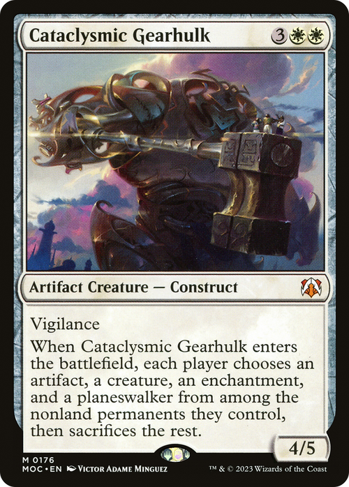 Cataclysmic Gearhulk (MOC-176) - March of the Machine Commander