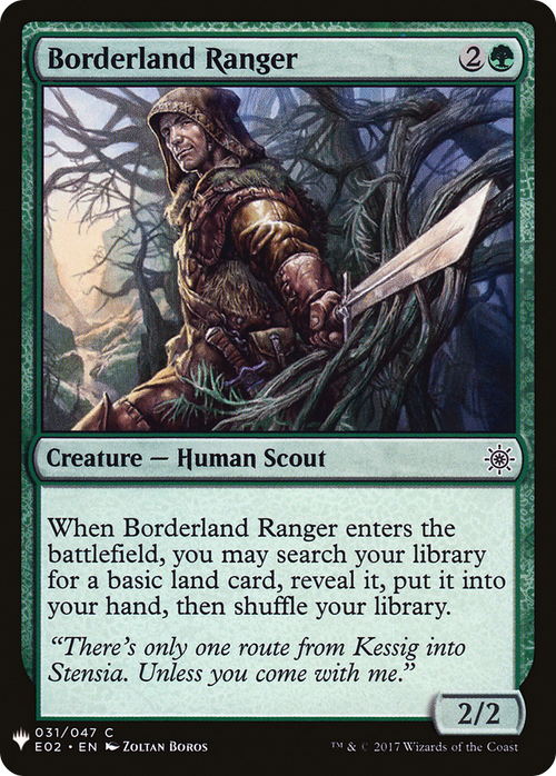 Borderland Ranger (LIST-E02-31) - The List