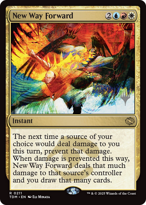 New Way Forward (PPTDM-211P) - Promo Pack: Tarkir: Dragonstorm