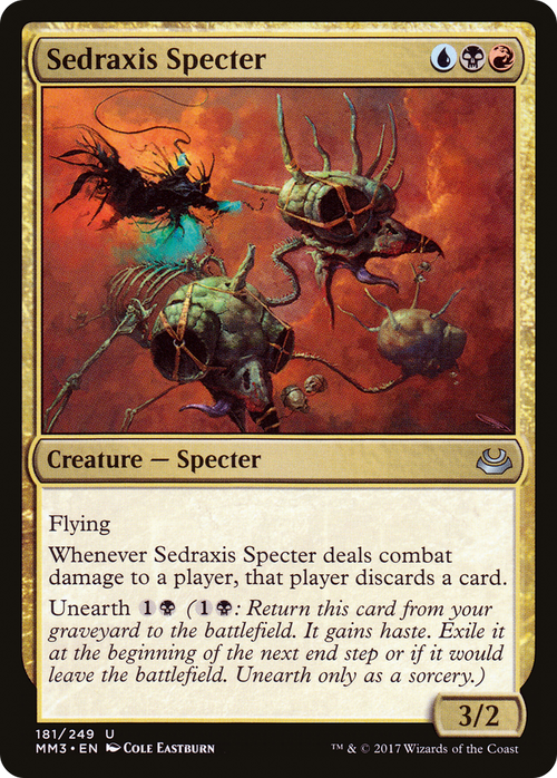 Sedraxis Specter (MM3-181) - Modern Masters 2017 Foil
