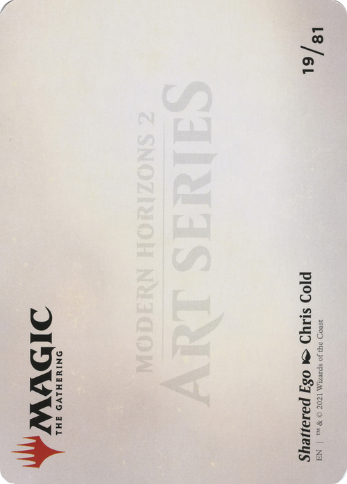 Shattered Ego // Shattered Ego (AMH2-019) - Modern Horizons 2 Art Series (Borderless) Foil