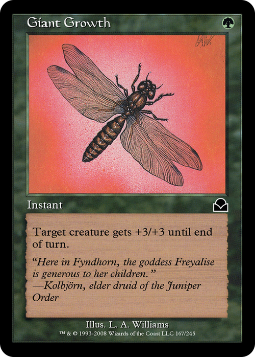 Giant Growth (ME2-167) - Masters Edition II