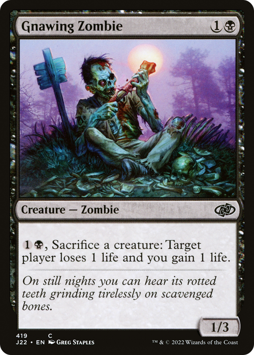Gnawing Zombie (J22-419) - Jumpstart 2022