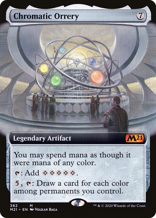 Chromatic Orrery (Extended Art) (M21-382) - Core Set 2021: (Extended Art)