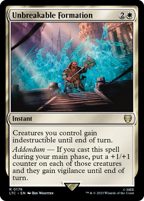 Unbreakable Formation (LTC-179) - Tales of Middle-earth Commander