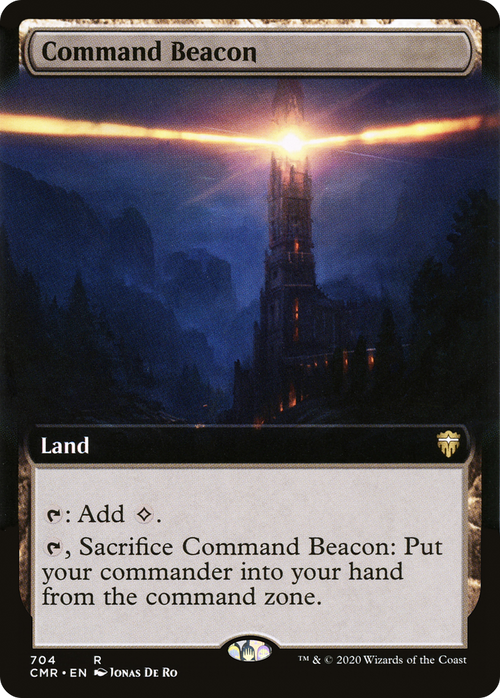 Command Beacon (Extended Art) (CMR-704) - Commander Legends: (Extended Art)