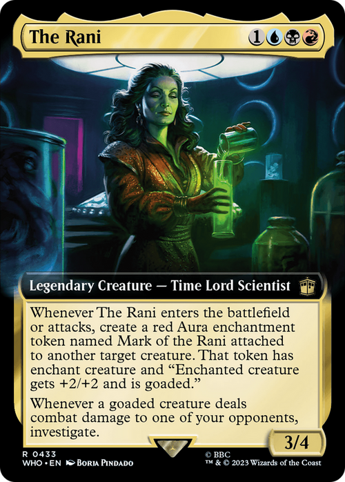 The Rani (Extended Art) (WHO-433) - Doctor Who: (Extended Art)