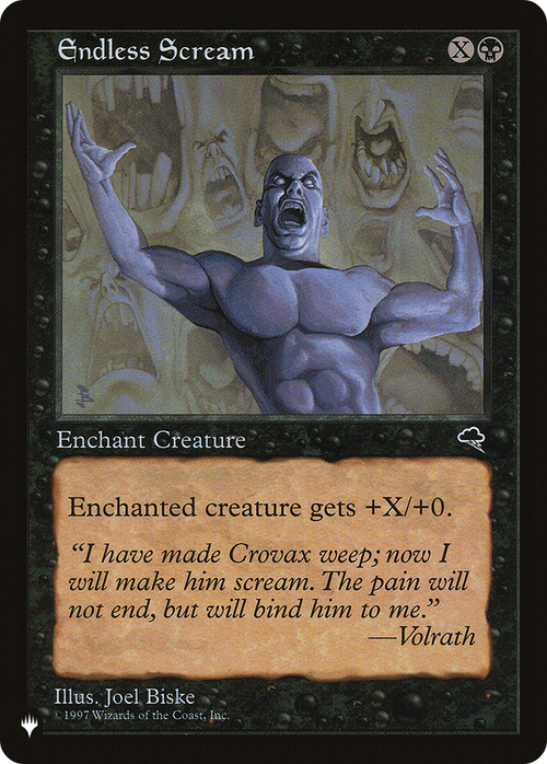 Endless Scream (LIST-TMP-132) - The List