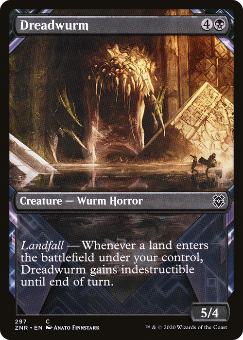 Dreadwurm (Showcase) (ZNR-297) - Zendikar Rising: (Showcase)