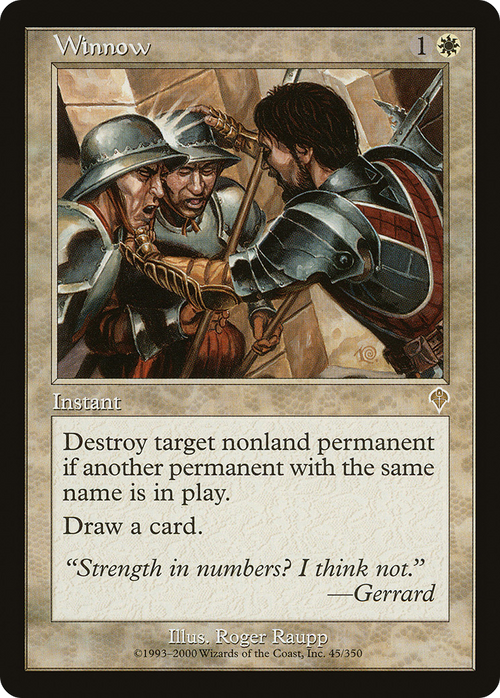 Winnow (INV-045) - Invasion