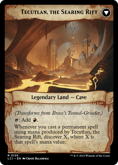 Brass's Tunnel-Grinder (LCI-135) - The Lost Caverns of Ixalan Foil