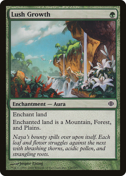 Lush Growth (ALA-136) - Shards of Alara Foil