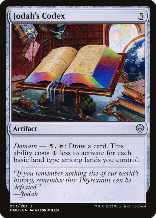 Jodah's Codex (DMU-233) - Dominaria United
