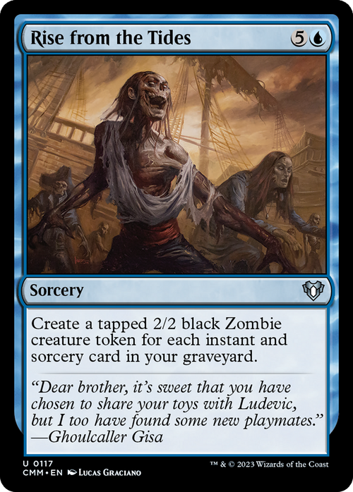 Rise from the Tides (CMM-117) - Commander Masters Foil