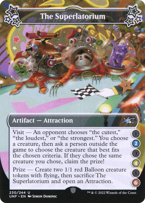 The Superlatorium (2-4-6) (UNF-230) - Unfinity Foil