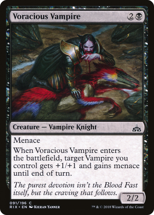 Voracious Vampire (RIX-091) - Rivals of Ixalan