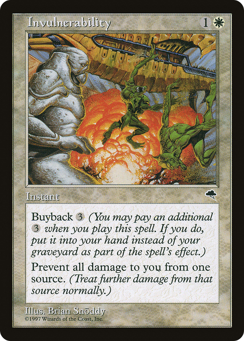 Invulnerability (TMP-025) - Tempest
