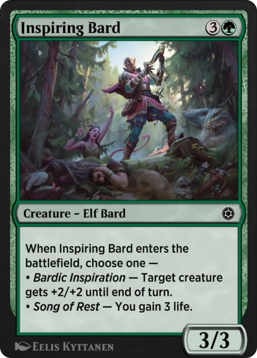 Inspiring Bard (HBG-214) - Alchemy Horizons: Baldur's Gate