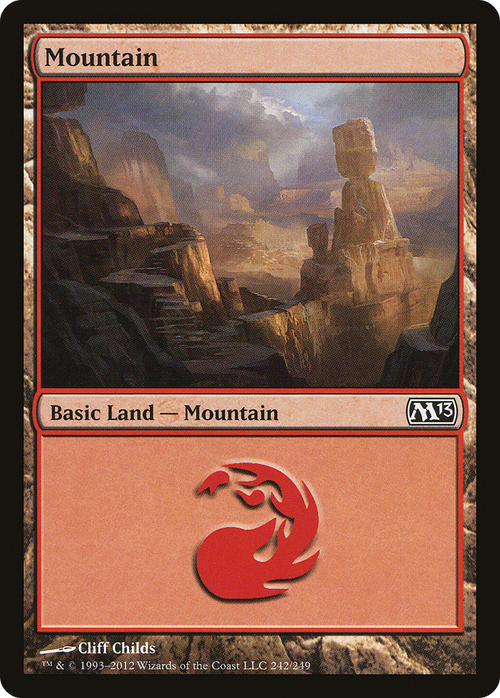 Mountain (242) (M13-242) - Magic 2013