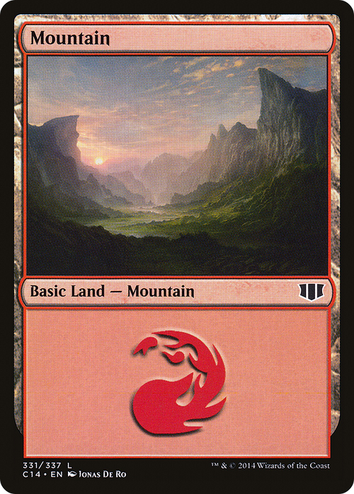 Mountain (331) (C14-331) - Commander 2014