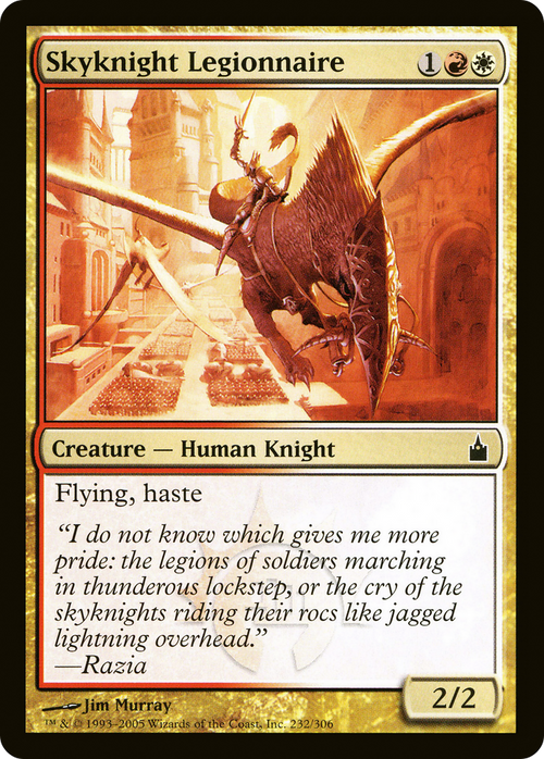 Skyknight Legionnaire (RAV-232) - Ravnica: City of Guilds Foil