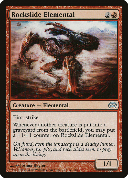 Rockslide Elemental (HOP-063) - Planechase