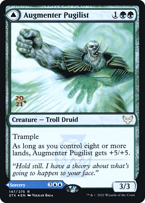 Augmenter Pugilist (PRE-147S) - Strixhaven: School of Mages Promos Foil