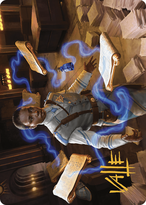 Case File Auditor // Case File Auditor (AMKM-003) - Murders at Karlov Manor Art Series (Borderless)