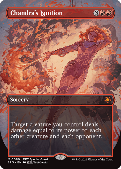 Chandra's Ignition (Borderless) (SPG-089) - Special Guests