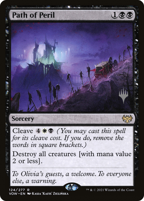 Path of Peril (PVOW-124P) - Innistrad: Crimson Vow Promos