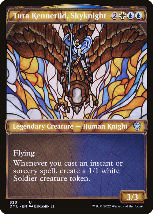 Tura Kennerud, Skyknight (Showcase) (DMU-323) - Dominaria United: (Showcase)