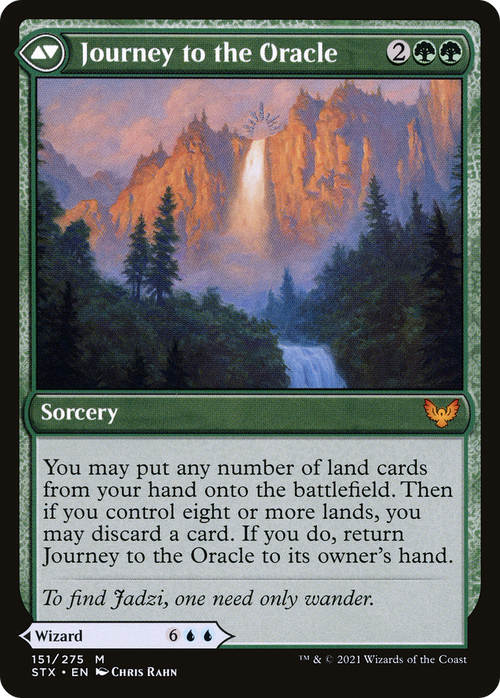 Jadzi, Oracle of Arcavios (STX-151) - Strixhaven: School of Mages Foil