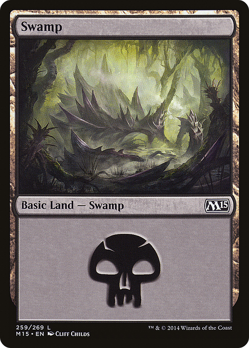 Swamp (259) (M15-259) - Magic 2015 Foil