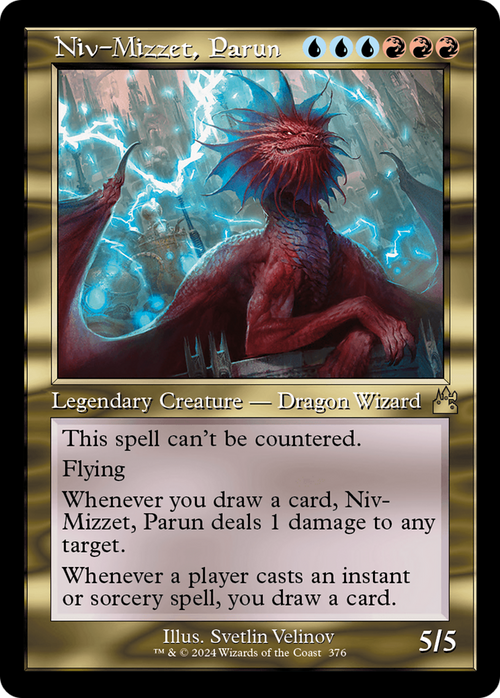 Niv-Mizzet, Parun (Retro Frame) (RVR-376) - Ravnica Remastered