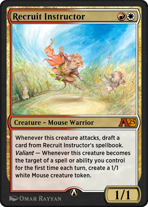 Recruit Instructor (YBLB-028) - Alchemy: Bloomburrow